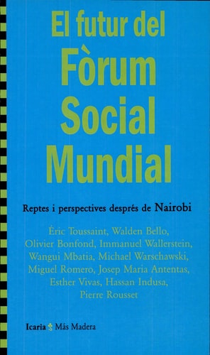 FUTUR DEL FORUM SOCIAL MUNDIAL,EL | portada del libro