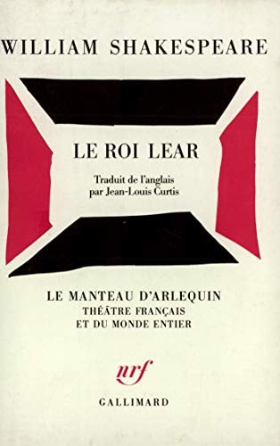 LE ROI LEAR, de William Shakespeare | portada del libro