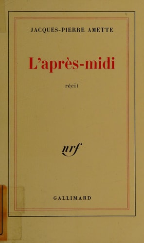 L'APRES-MIDI, de Jacques-Pierre Amette | portada del libro