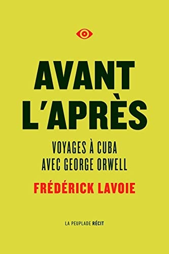 AVANT L'APRES, de Frédérick Lavoie | portada del libro