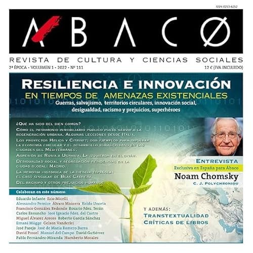 REVISTA ABACO Nº 111 - RESILENCIA E INNOVACION EN TIEMPOS DE AMENAZAS EXISTENCIA, de AA.VV. | portada del libro