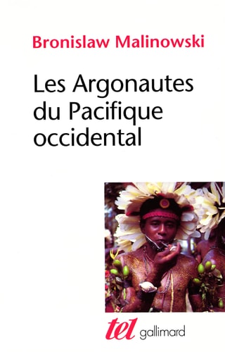 LES ARGONAUTES DU PACIFIQUE OCCIDENTAL, de Bronislaw Malinowski | portada del libro