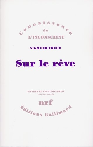 SUR LE REVE, de Sigmund Freud | portada del libro