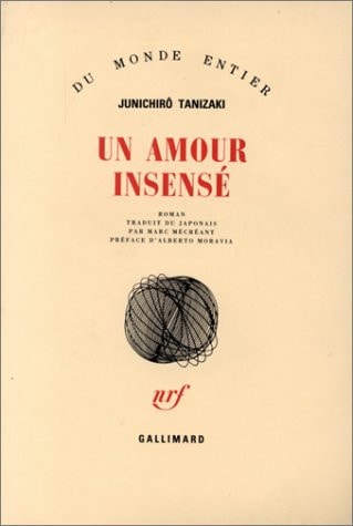 UN AMOUR INSENSE, de Jun'ichirô Tanizaki | portada del libro