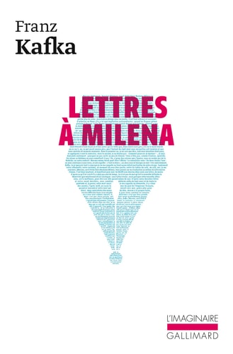 LETTRES A MILENA, de Franz Kafka | portada del libro