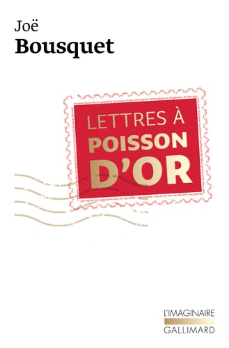 LETTRES A POISSON D'OR, de Bousquet | portada del libro