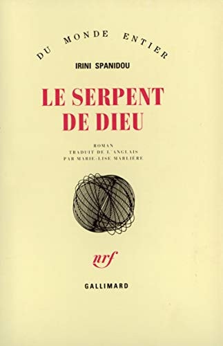 LE SERPENT DE DIEU, de Irini Spanidou | portada del libro