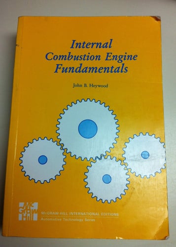 INTERNAL COMBUSTION ENGINE FUNDAMEN, de HEYWOOD | portada del libro