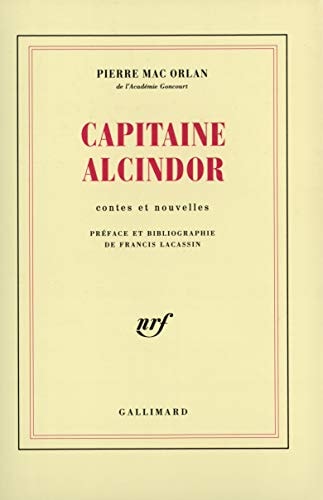 CAPITAINE ALCINDOR, de Pierre MacOrlan | portada del libro
