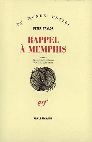 RAPPEL A MEMPHIS, de Peter Taylor | portada del libro