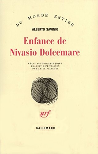 ENF DE NIVASIO DOLCEMAR, de Alberto Savinio | portada del libro