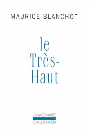 LE TRES-HAUT, de Blanchot | portada del libro