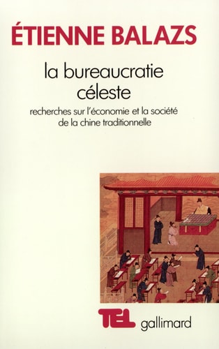 LA BUREAUCRATIE CELESTE, de Etienne Balazs | portada del libro