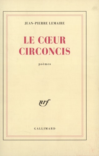 LE COEUR CIRCONCIS, de Lemaire | portada del libro