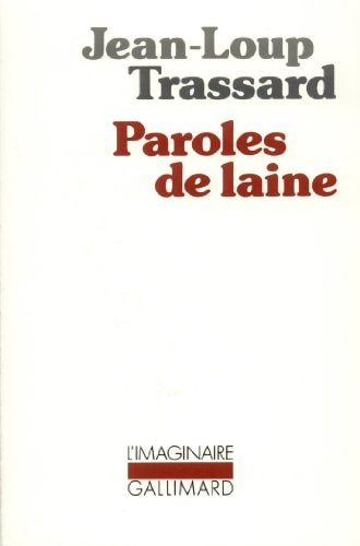 PAROLES DE LAINE, de Jean-Loup Trassard | portada del libro
