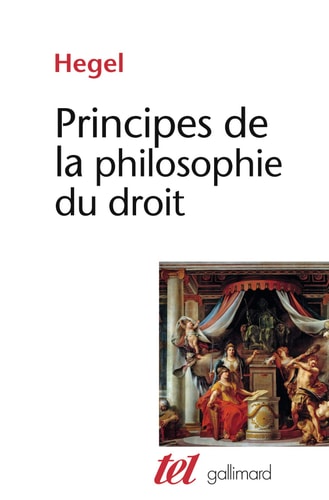 Principes de la philosophie du droit, de Georg Wilhelm Friedrich Hegel | portada del libro