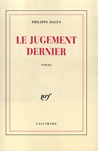 LE JUGEMENT DERNIER, de Philippe Dagen | portada del libro