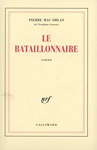 LE BATAILLONNAIRE, de Pierre MacOrlan | portada del libro