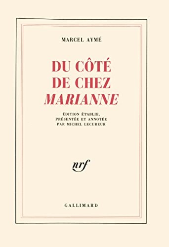 DU COTE DE CHEZ "MARIANNE", de Marcel Aymé | portada del libro