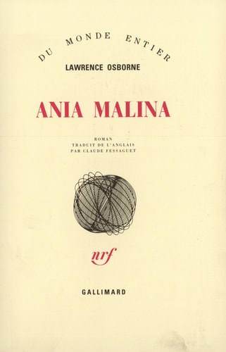 ANIA MALINA, de Lawrence Osborne | portada del libro