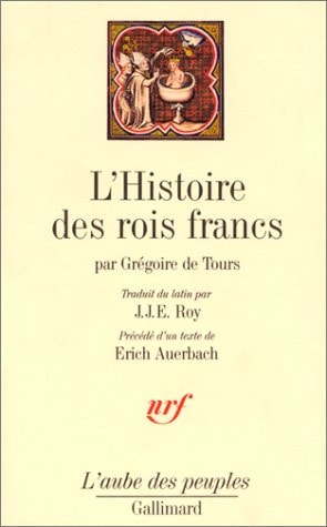 L'HISTOIRE DES ROIS FRANCS, de Saint Gregory (Bishop of Tours) | portada del libro