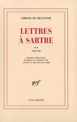 LETTRES A SARTRE T2, de Beauvoir | portada del libro