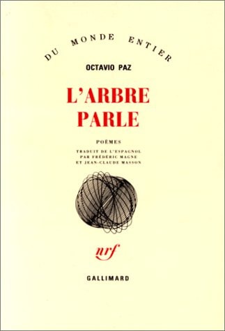 L'ARBRE PARLE, de Octavio Paz | portada del libro