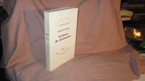 LETTRES DE JEUNESSE, de Sigmund Freud | portada del libro