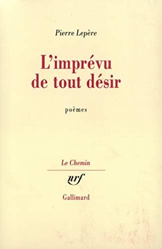 L'IMPREVU DE TOUT DESIR, de Pierre Lepère | portada del libro