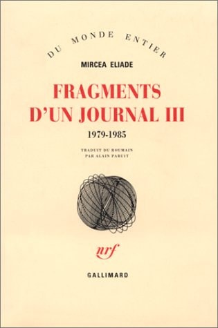 Fragments d'un journal, de Mircea Eliade | portada del libro