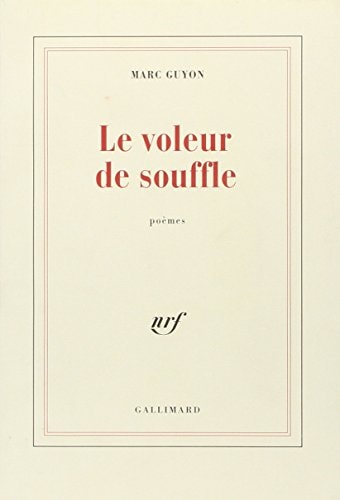 LE VOLEUR DE SOUFFLE, de Marc Guyon | portada del libro