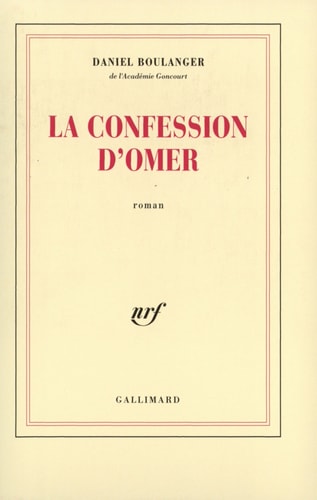 LA CONFESSION D'OMER, de Boulanger | portada del libro