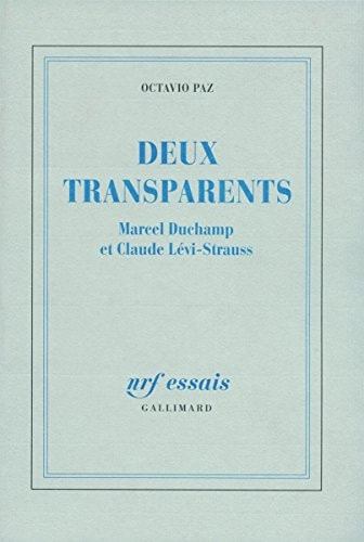 DEUX TRANSPARENTS, de Octavio Paz | portada del libro