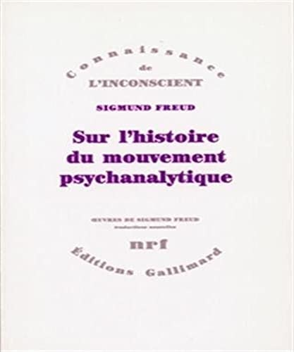 Sur L'Histoire Du Mouvement Psychanalytique, de Sigmund Freud | portada del libro