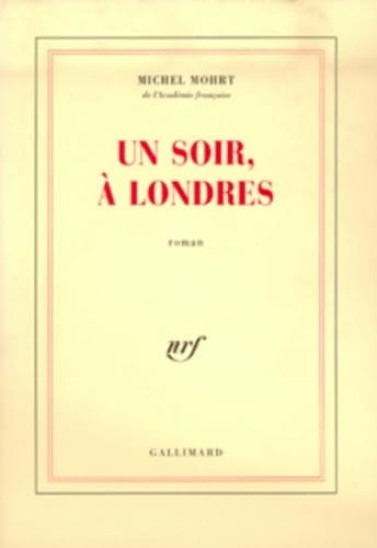 UN SOIR A LONDRES, de Mohrt | portada del libro