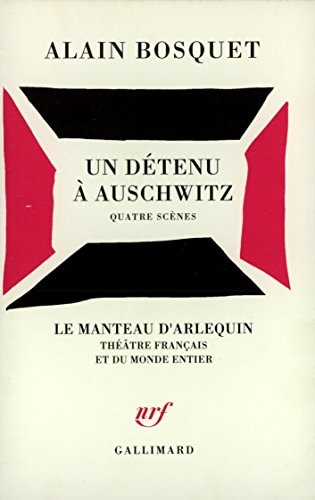 UN DETENU A AUSCHWITZ, de Alain Bosquet | portada del libro