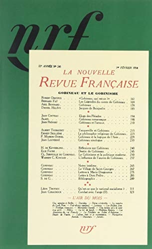 GOBINEAU ET LE GOBINISME, de Collectifs | portada del libro