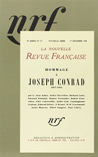 HOMMAGE A JOSEPH CONRAD, de Collectifs | portada del libro