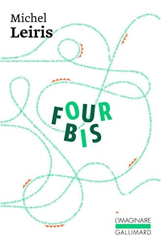 FOURBIS, de Michel Leiris | portada del libro