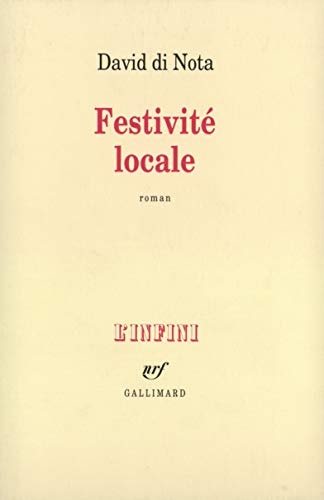 FESTIVITE LOCALE, de David Di Nota | portada del libro