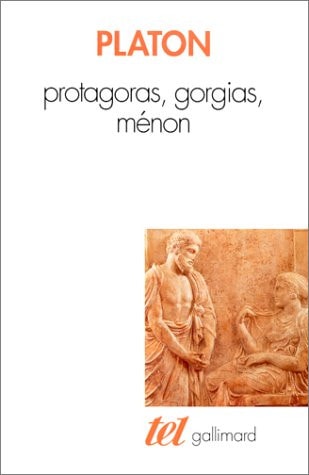 PROTAGORAS / GORGIAS / MENON, de Platon | portada del libro