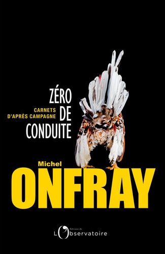 ERO DE CONDUITE, de Michel Onfray | portada del libro