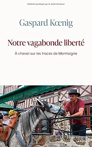 SUR LES TRACES DE MONTAIGNE, de Gaspard Koenig | portada del libro