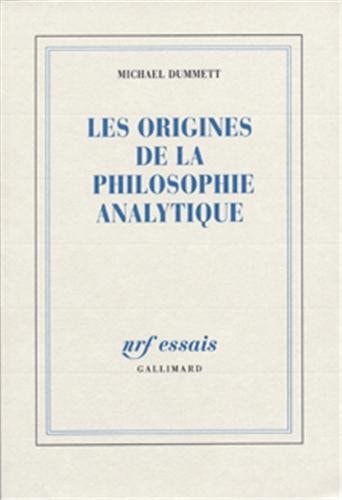 Les Origines de la Philosophie Analytique, de Michael Dummett | portada del libro