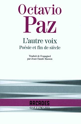 L'AUTRE VOIX, de Octavio Paz | portada del libro