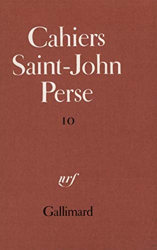 CORRESPONDANCE, de Saint-John Perse | portada del libro
