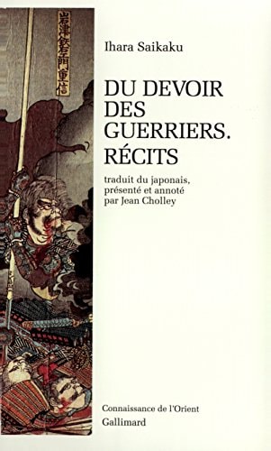 DU DEVOIR DES GUERRIERS, de Ihara Saikaku | portada del libro