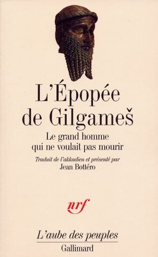 L'EPOPEE DE GILGAMES, de Jean Bottéro | portada del libro