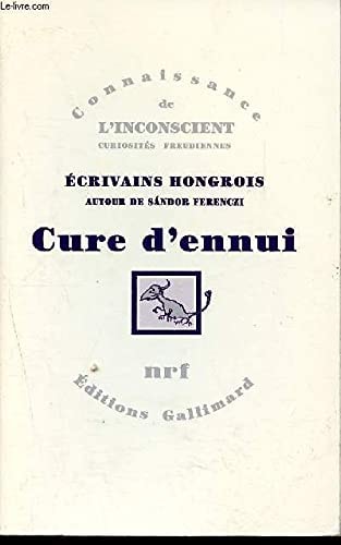 CURE D ENNUI, de Kosztolányi | portada del libro