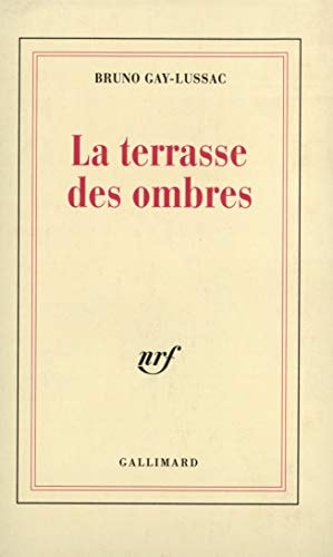 TERRASSE DES OMBRES, de Gay-Lussac | portada del libro